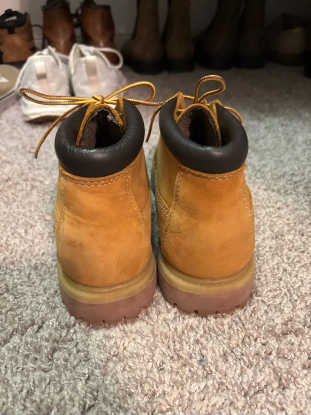 Women’s Wheat Timberland Boots - Durable Leather Ankle Boots